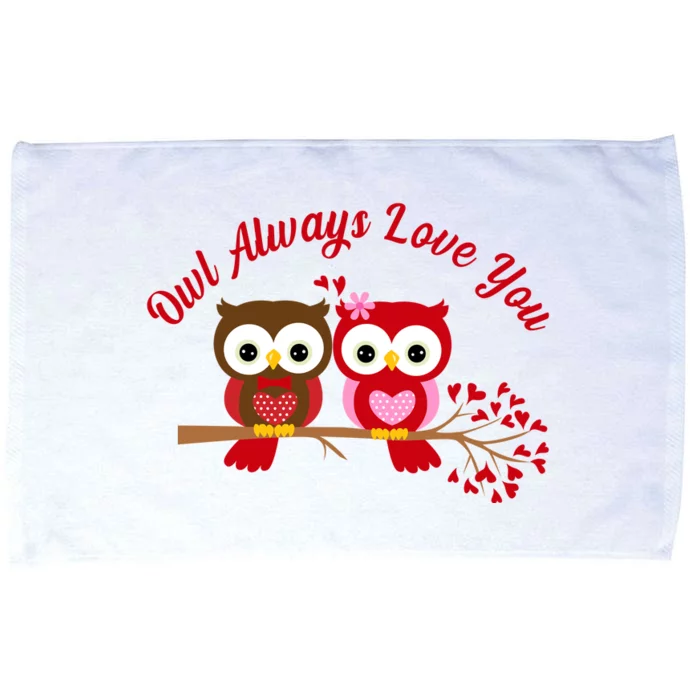 Owl Always Love You Microfiber Hand Towel