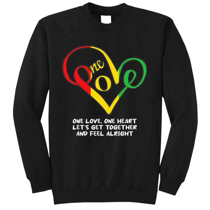 One African Love Heart Black History Month Cool Blm Melanin Sweatshirt