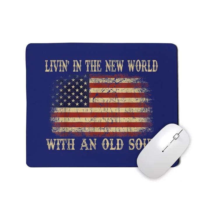 Oliver Anthony Livin In The New World With An Old Soul Mousepad