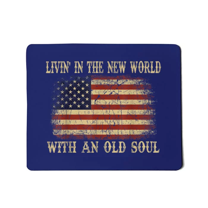 Oliver Anthony Livin In The New World With An Old Soul Mousepad