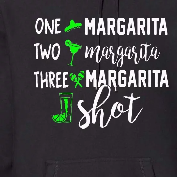 One A Margarita Lover Gift For Country Music Lover Summer Premium Hoodie