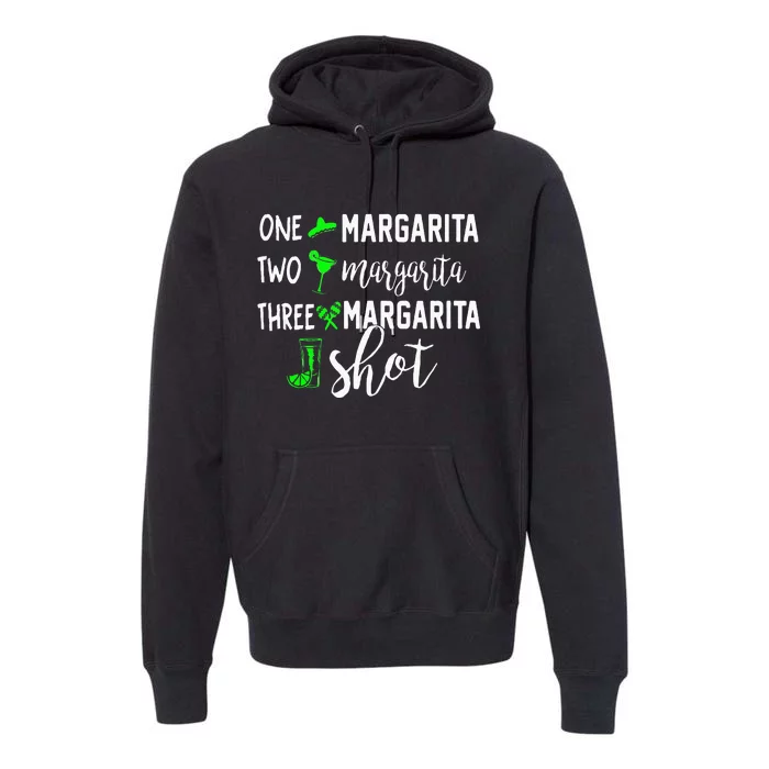 One A Margarita Lover Gift For Country Music Lover Summer Premium Hoodie