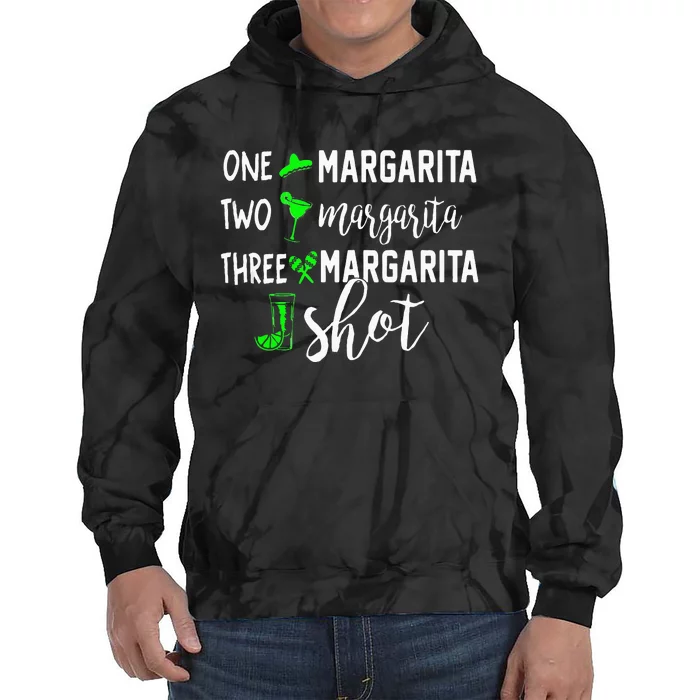 One A Margarita Lover Gift For Country Music Lover Summer Tie Dye Hoodie