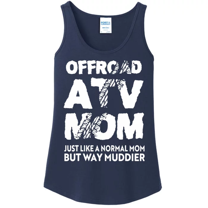 OffRoad ATV Mom Funny Quad 4Wheeling Mother Ladies Essential Tank