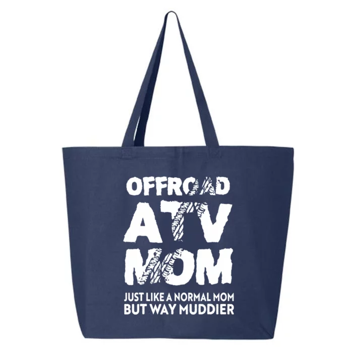 OffRoad ATV Mom Funny Quad 4Wheeling Mother 25L Jumbo Tote