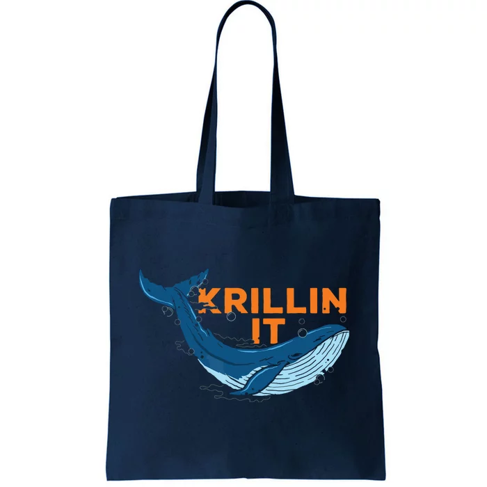 Ocean Animal Marine Biology Humpback Whale Squad Graphics Tote Bag