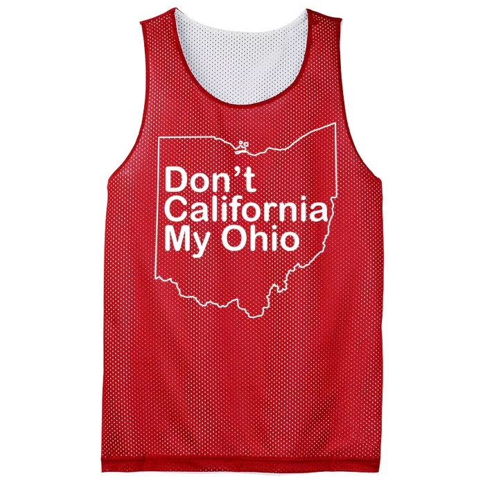 OAMF Don't California My Ohio Mesh Reversible Basketball Jersey Tank