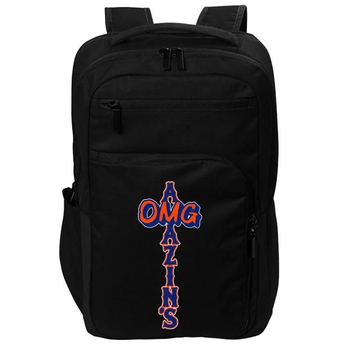 Omg AmazinS New York Baseball Impact Tech Backpack