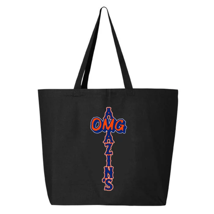 Omg AmazinS New York Baseball 25L Jumbo Tote