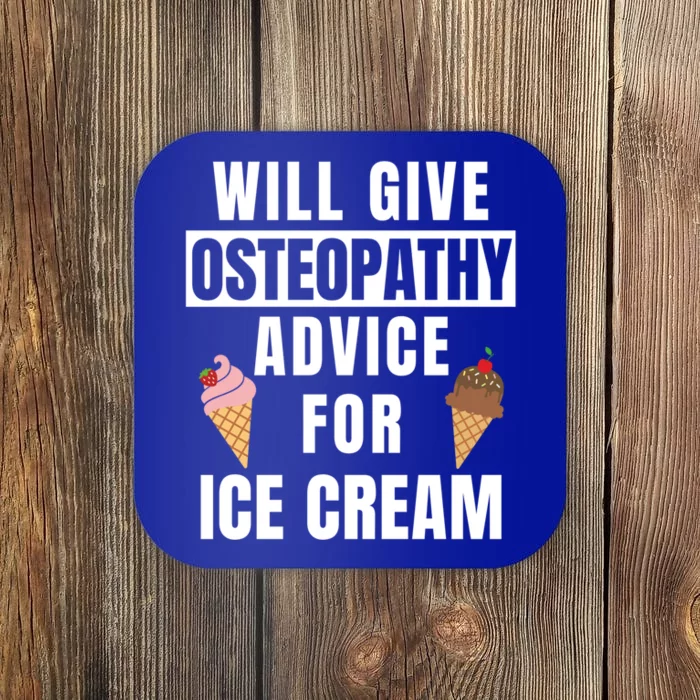 Osteopathy Advice Osteopathic Medicine Osteopath Gift Coaster