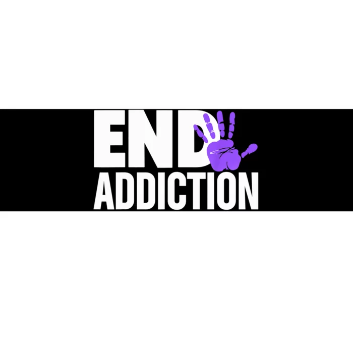 Overdose Awareness Overdose Awareness End Addiction Bumper Sticker