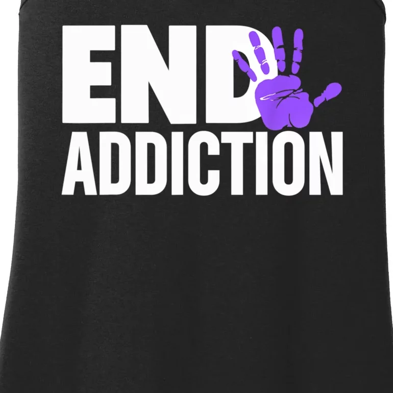 Overdose Awareness Overdose Awareness End Addiction Ladies Essential Tank