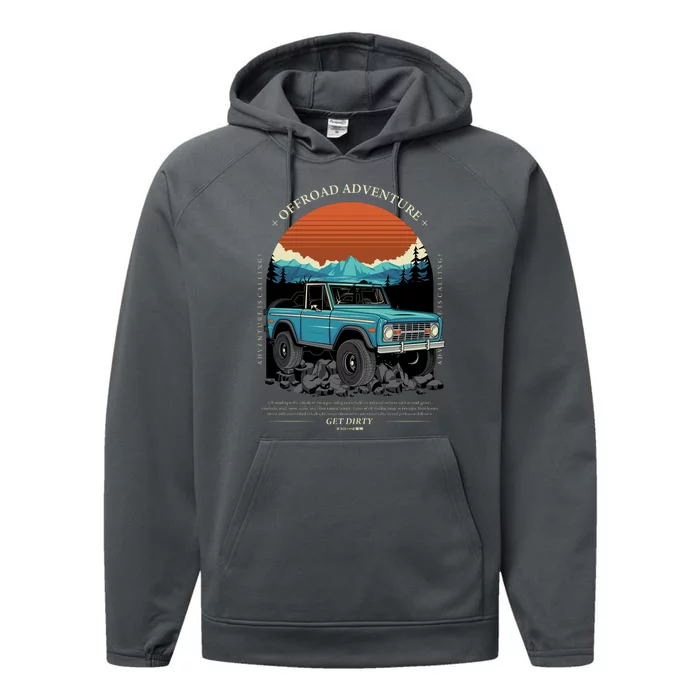 Offroad Adventure Performance Fleece Hoodie