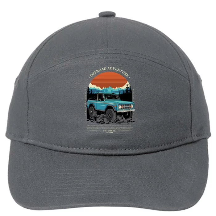 Offroad Adventure 7-Panel Snapback Hat