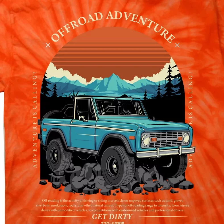 Offroad Adventure Tie-Dye T-Shirt