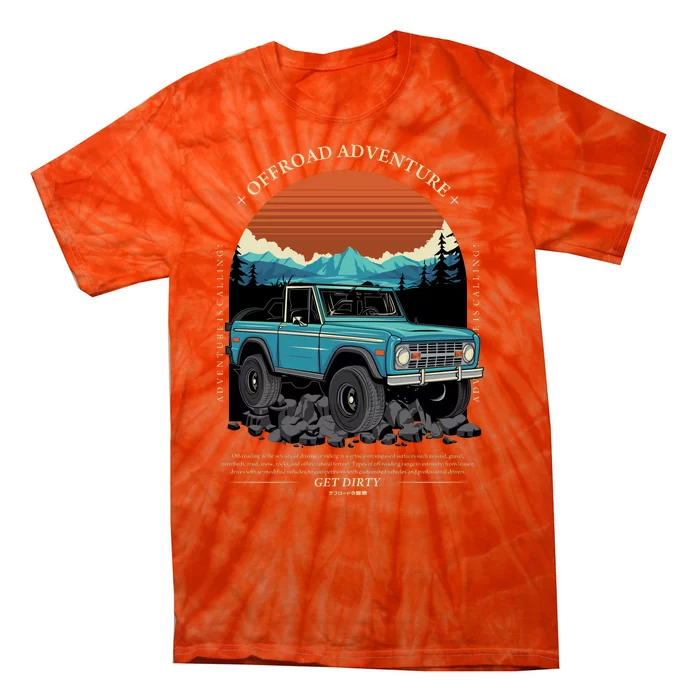 Offroad Adventure Tie-Dye T-Shirt