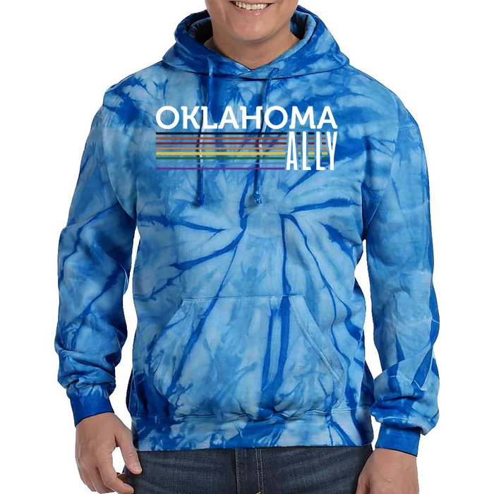 Oklahoma Ally Tie Dye Hoodie