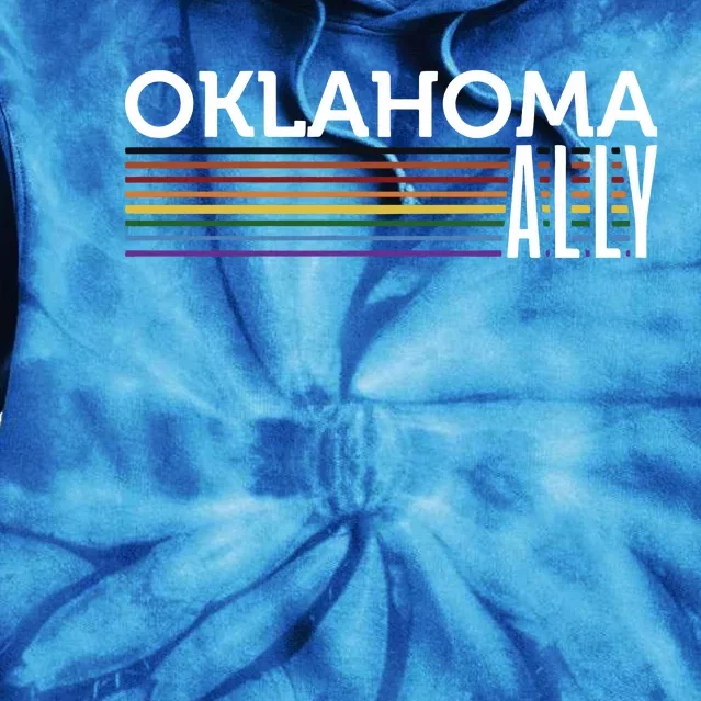 Oklahoma Ally Tie Dye Hoodie