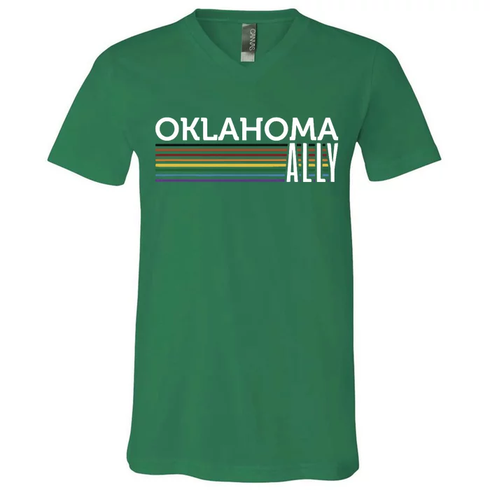 Oklahoma Ally V-Neck T-Shirt