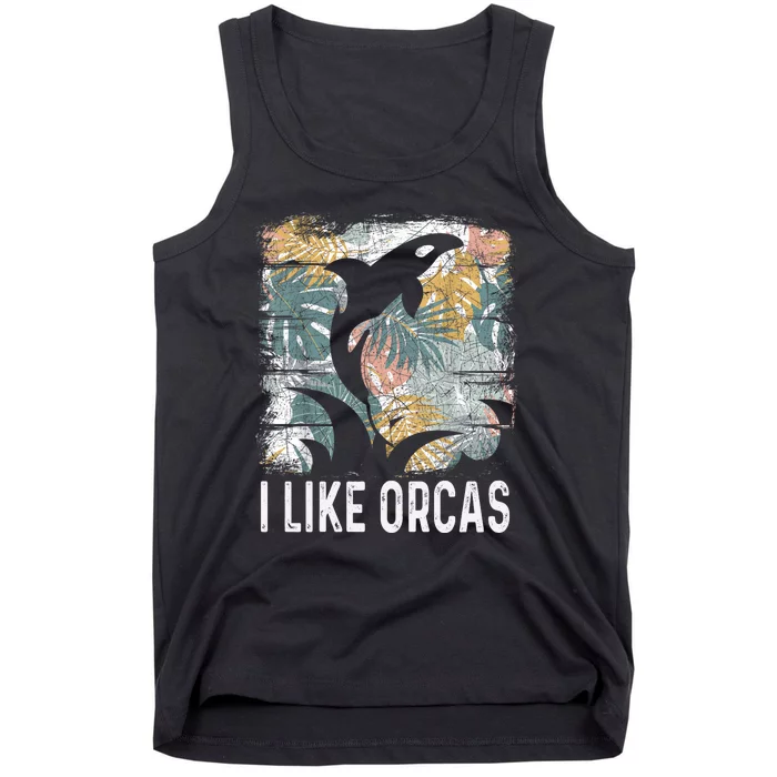 Ocean Animal Orca Killer Whale Gifts & Tees Tank Top