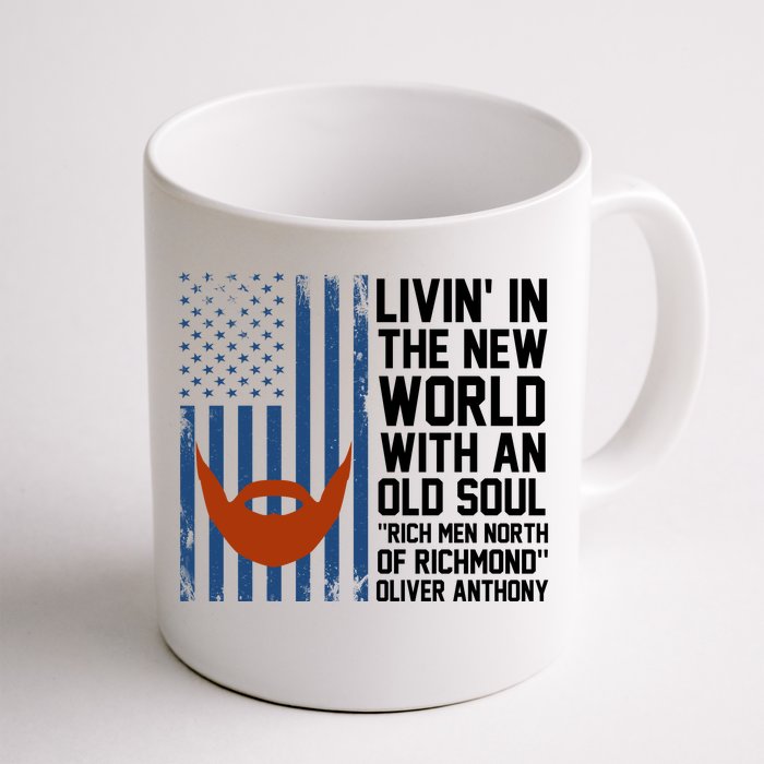 Oliver Anthony Rich Men North Of Richmond Front & Back Coffee Mug