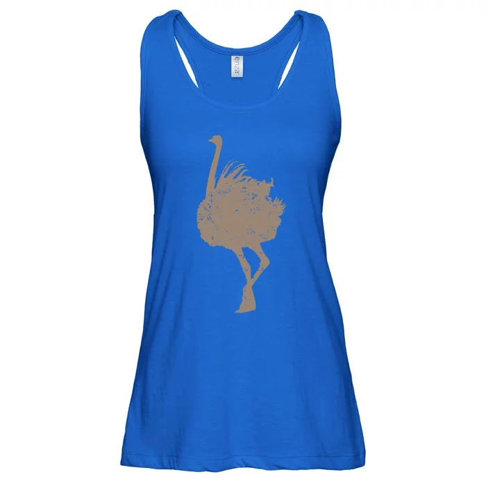 Ostrich Africa Ratite Gift Ladies Essential Flowy Tank