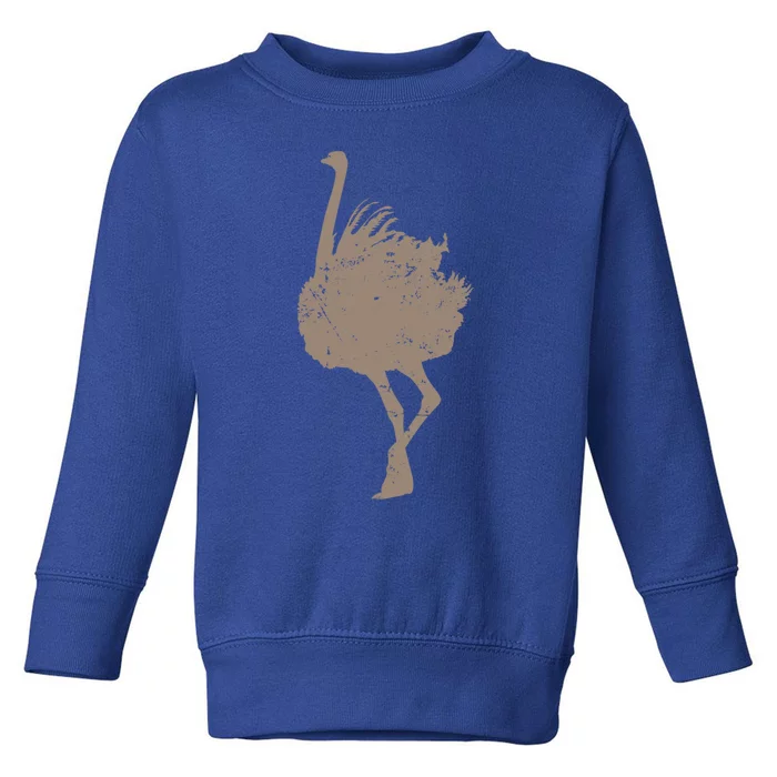 Ostrich Africa Ratite Gift Toddler Sweatshirt