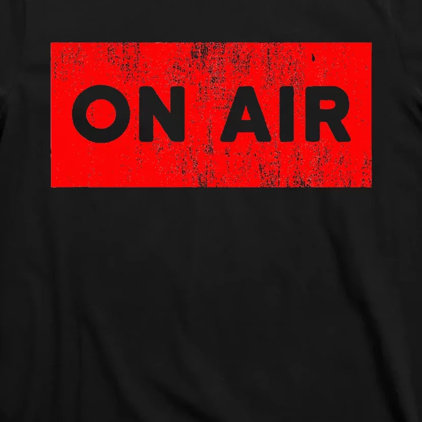 On Air Radio Live Microphone Dj T-Shirt