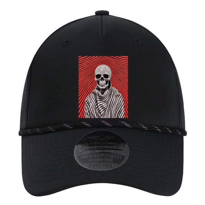 Op Art Reaper Death Mortality Optical Illusion Grim Reaper Performance The Dyno Cap