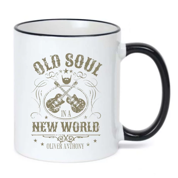 Oliver Anthony Rich North Of Richmond Old Soul New World Black Color Changing Mug