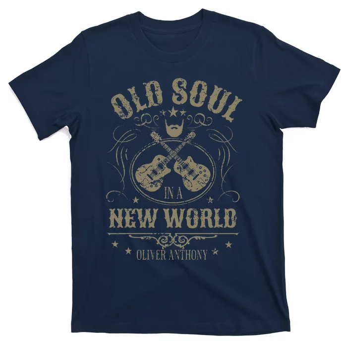 Oliver Anthony Rich North Of Richmond Old Soul New World T-Shirt