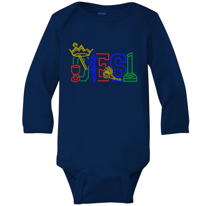 Oes Adah Ruth Esther Martha Electa Emblems Parents Day Gift Baby Long Sleeve Bodysuit