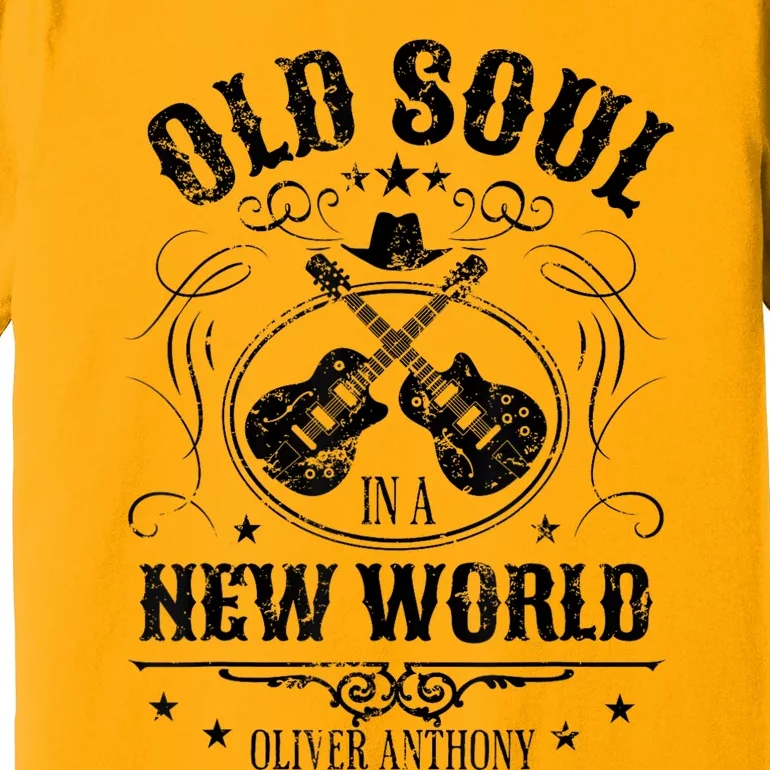 Oliver Anthony Rich North Of Richmond Old Soul New World Premium T-Shirt