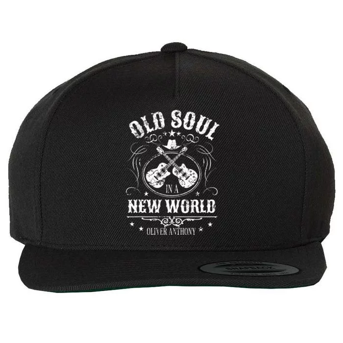 Oliver Anthony Rich North Of Richmond Old Soul New World Wool Snapback Cap