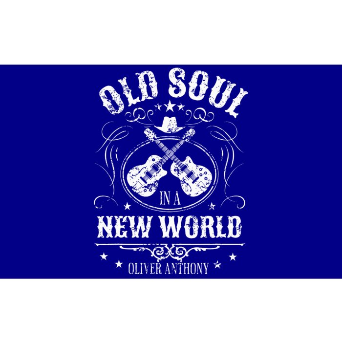 Oliver Anthony Rich North Of Richmond Old Soul New World Bumper Sticker