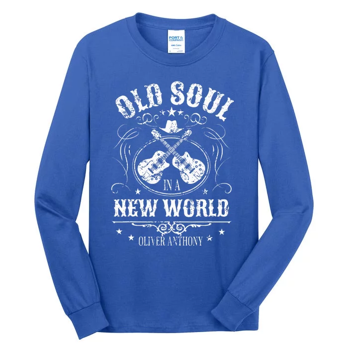 Oliver Anthony Rich North Of Richmond Old Soul New World Tall Long Sleeve T-Shirt