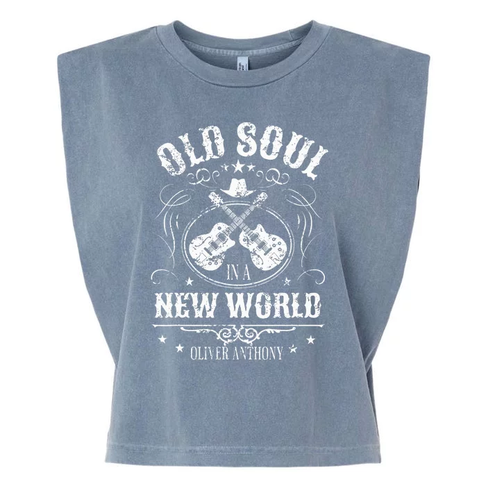 Oliver Anthony Rich North Of Richmond Old Soul New World Garment-Dyed Women's Muscle Tee