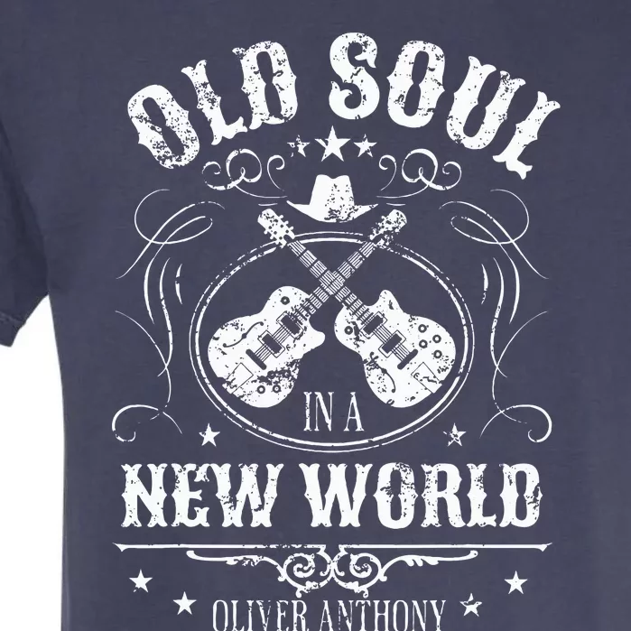 Oliver Anthony Rich North Of Richmond Old Soul New World Garment-Dyed Heavyweight T-Shirt