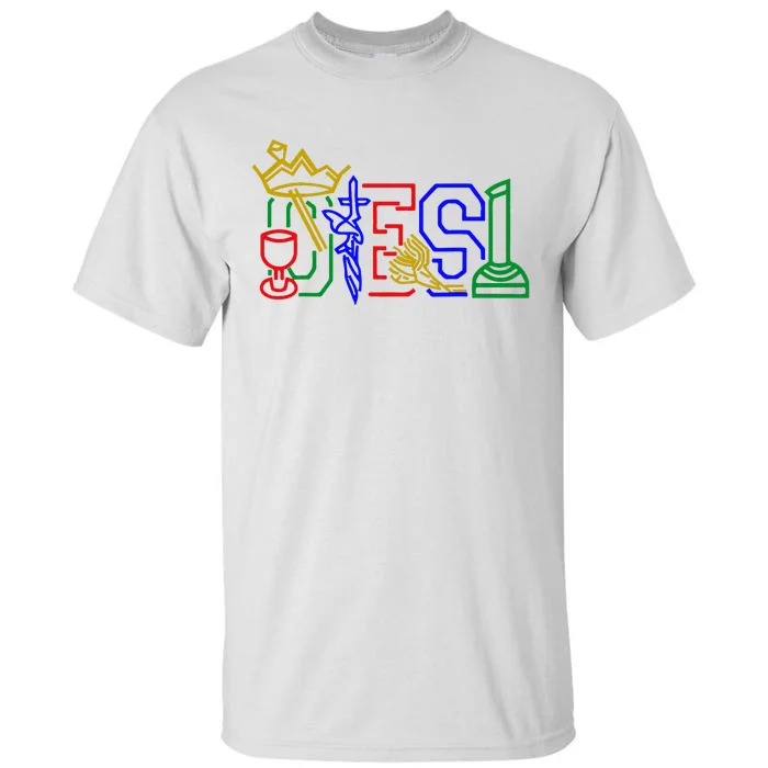 Oes Adah Ruth Esther Martha Electa Emblems Parents Day Tall T-Shirt