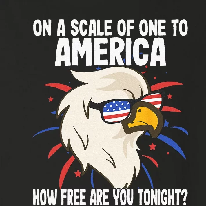 On A Scale Of One To America How Free Are You Tonight Toddler Long Sleeve Shirt