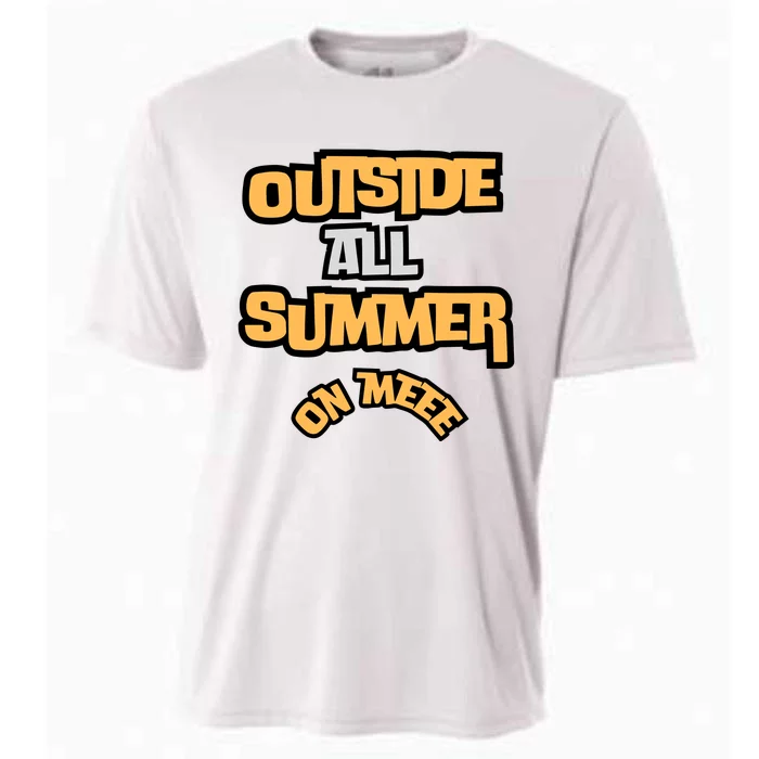 Outside All Summer On Me Cooling Performance Crew T-Shirt