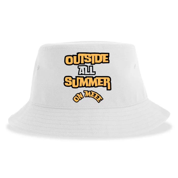 Outside All Summer On Me Sustainable Bucket Hat