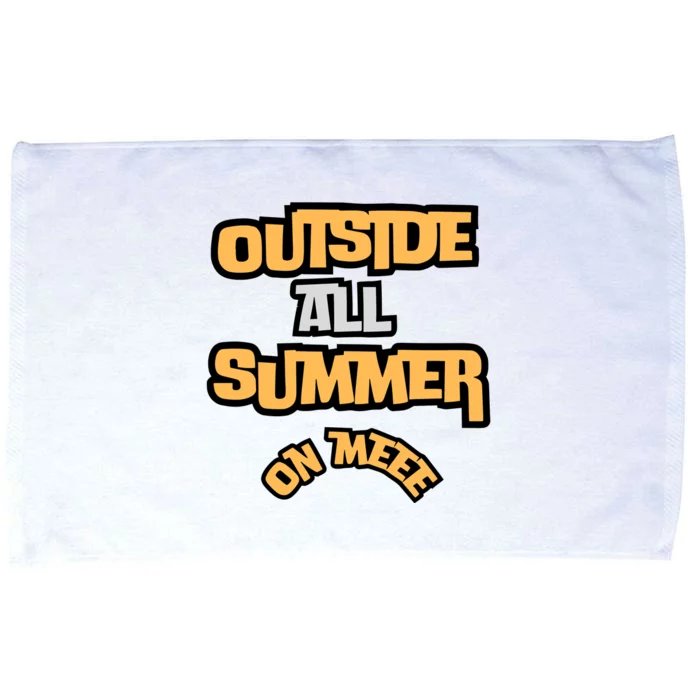 Outside All Summer On Me Microfiber Hand Towel