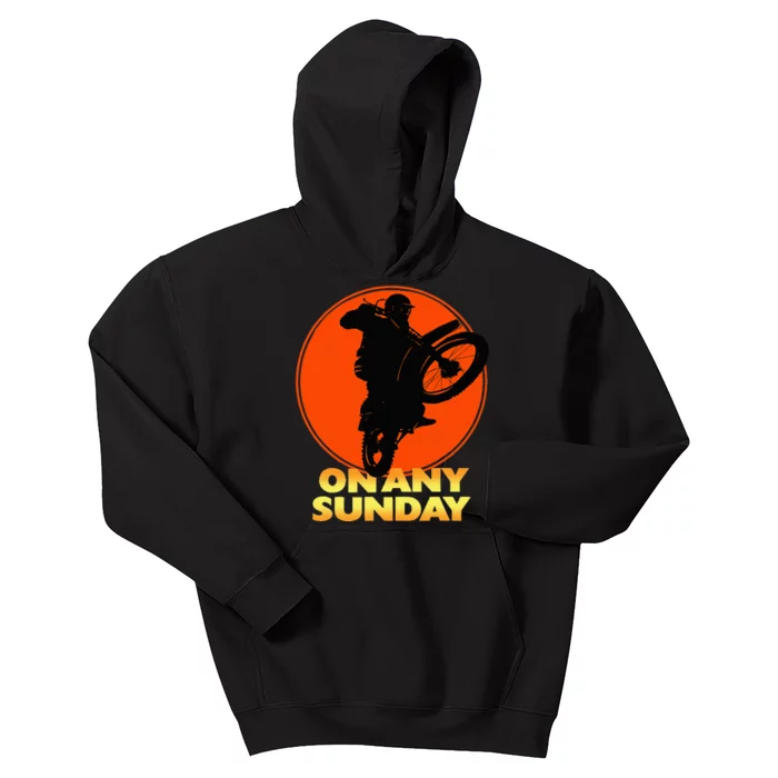 On Any Sunday Kids Hoodie