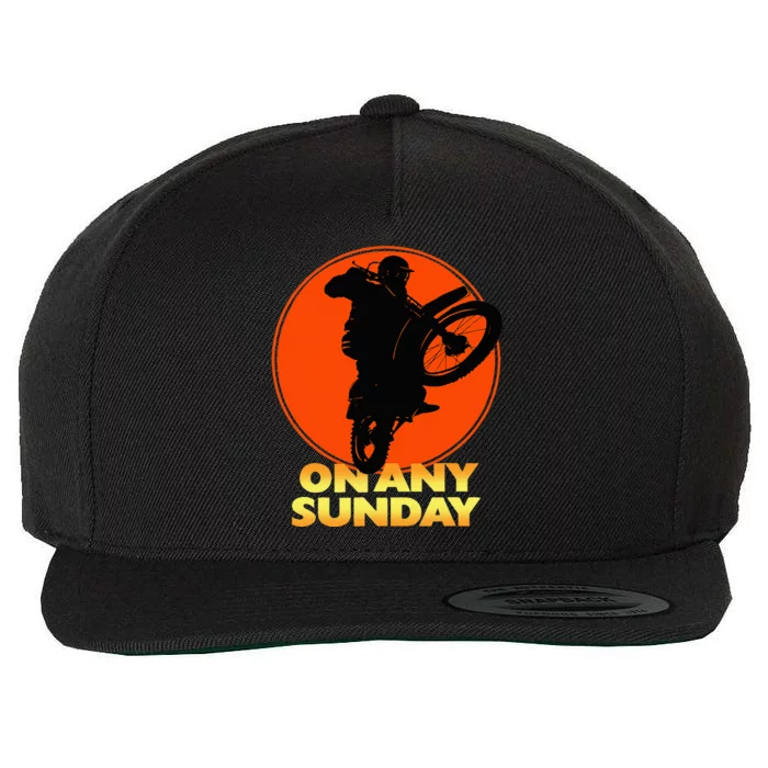 On Any Sunday Wool Snapback Cap