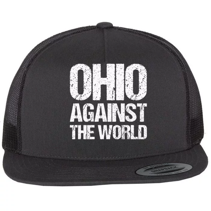 Ohio Against The World Flat Bill Trucker Hat