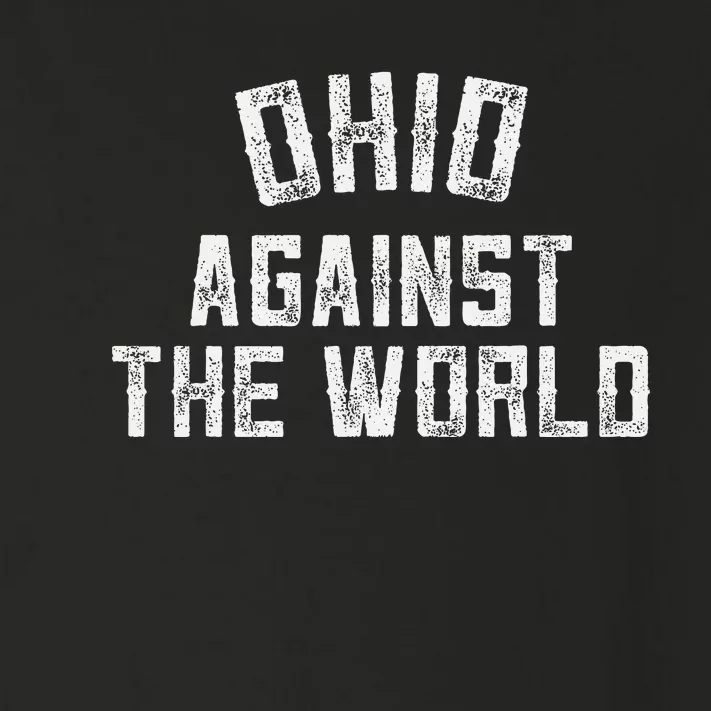 Ohio Against The World retro Toddler Long Sleeve Shirt