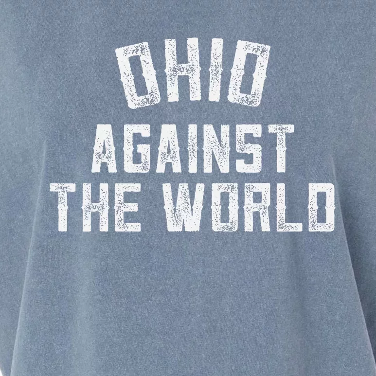 Ohio Against The World retro Garment-Dyed Women's Muscle Tee