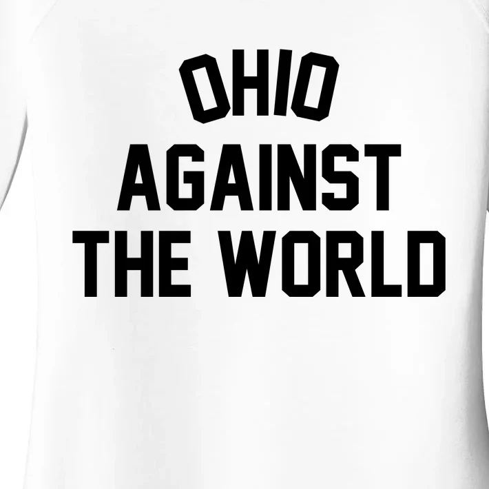 Ohio Against The World Women's Perfect Tri Tunic Long Sleeve Shirt