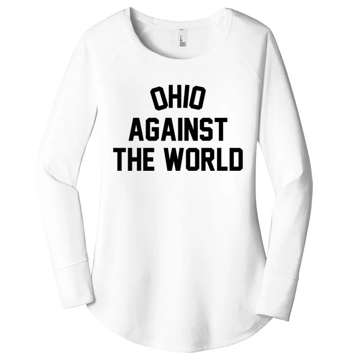 Ohio Against The World Women's Perfect Tri Tunic Long Sleeve Shirt